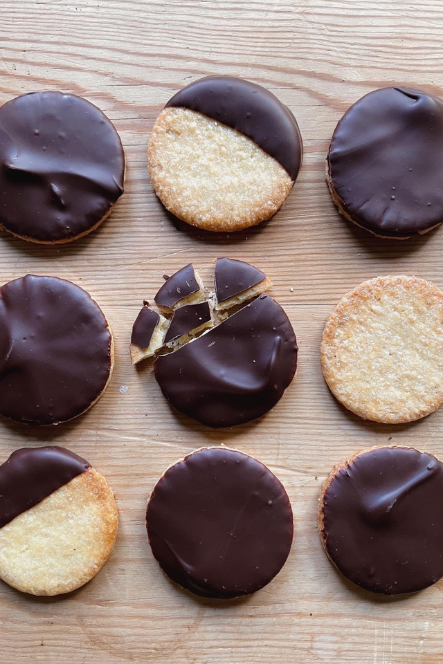 Spædbarn offset Kanin Kiks med chokolade - Cathrine Brandt